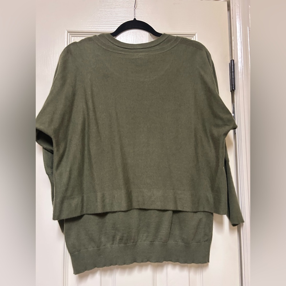 CAbi Forest Green Pullover - Picture 2 of 9